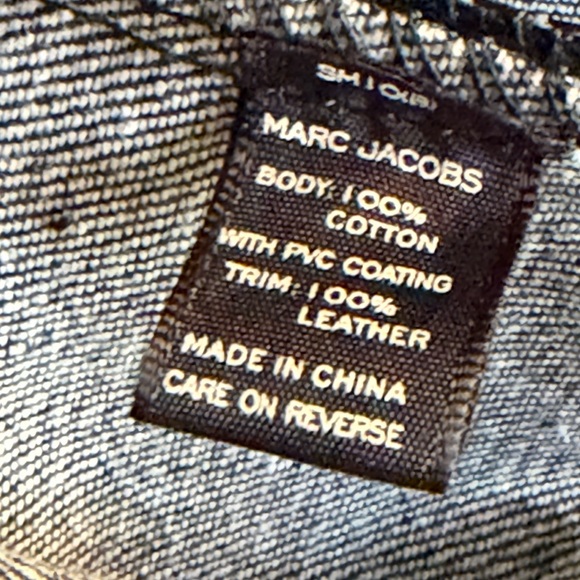 Marc by Marc Jacobs Denim Vinyl tote - Picture 8 of 16